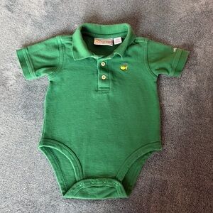 Masters Collection Golf Baby Polo One Piece Bodysuit 100% Cotton Size 6 Months